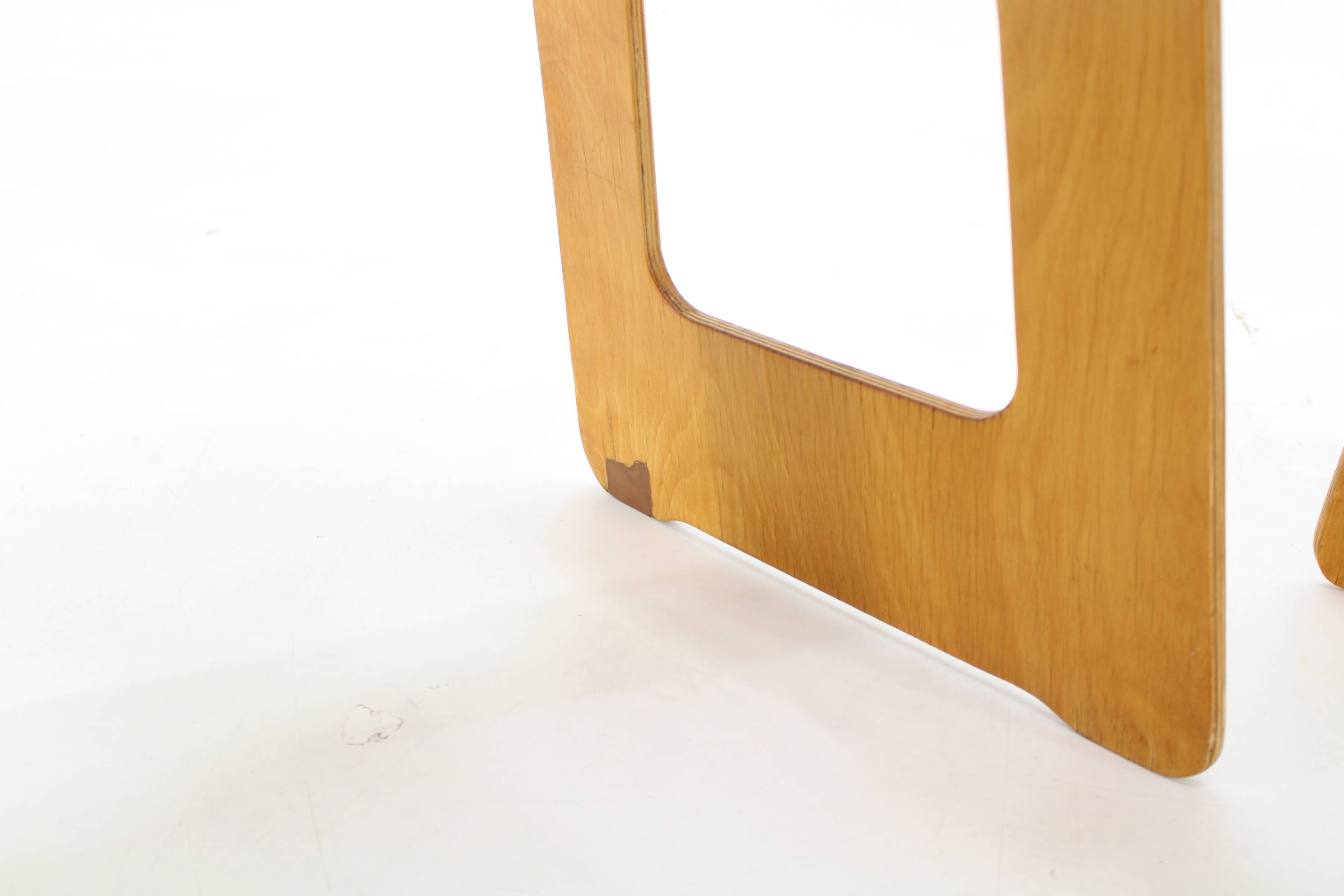 1990s Lisa Norinder Pair of Wooden Stools for Ikea, Sweden