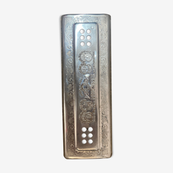 Harmonica echo bell metal reeds