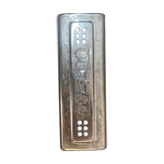 Harmonica echo bell metal reeds