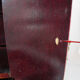 Chinese wooden jewelry box adorned with jade plates