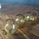 Series of 2 vintage blown glass soliflores