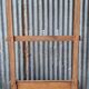 Vintage bistro wall coat rack