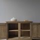 solid oak buffet
