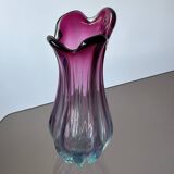 Murano blown glass vase