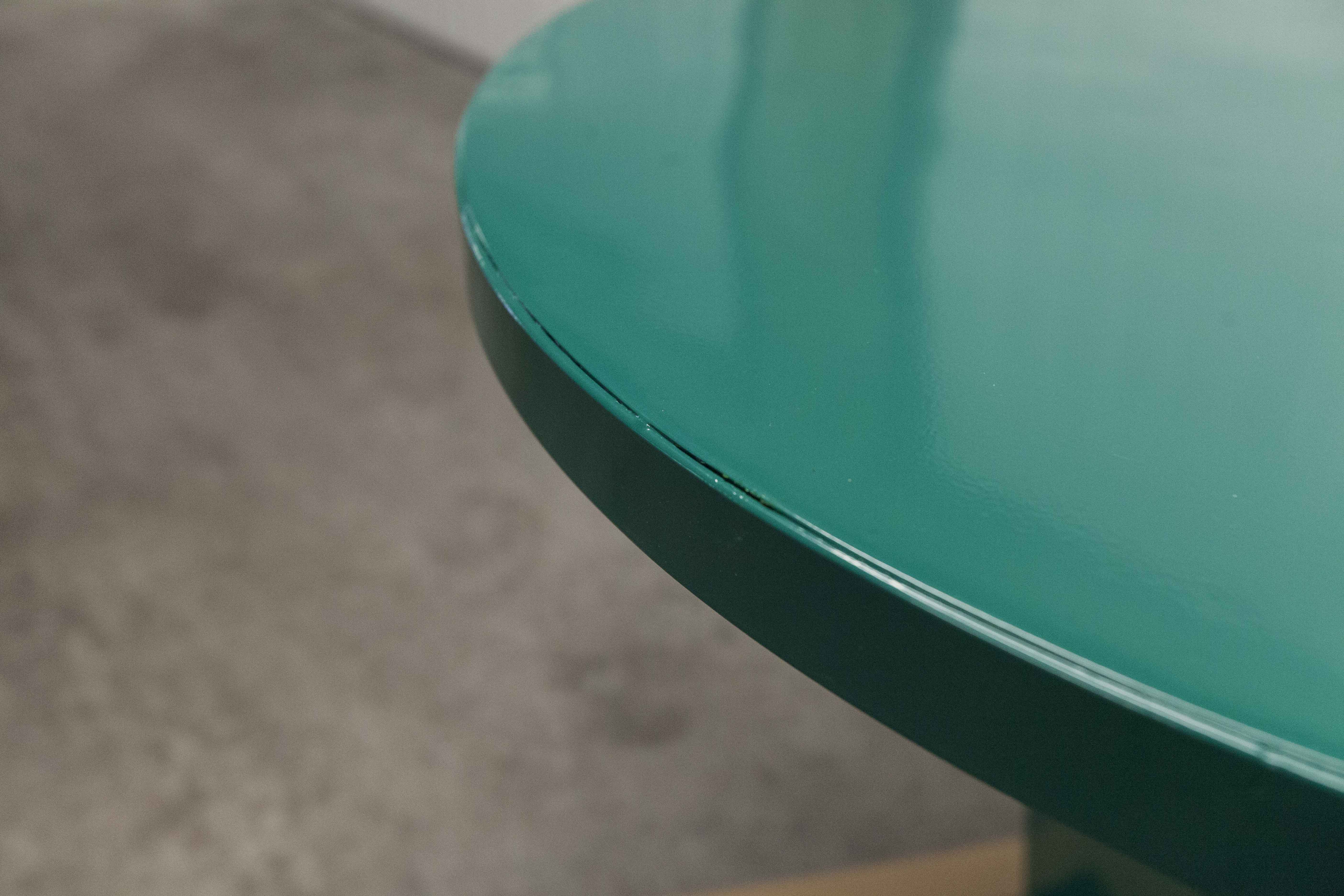 Bistro table Tolix "Kub 80" 1950 Xavier Pauchard restored