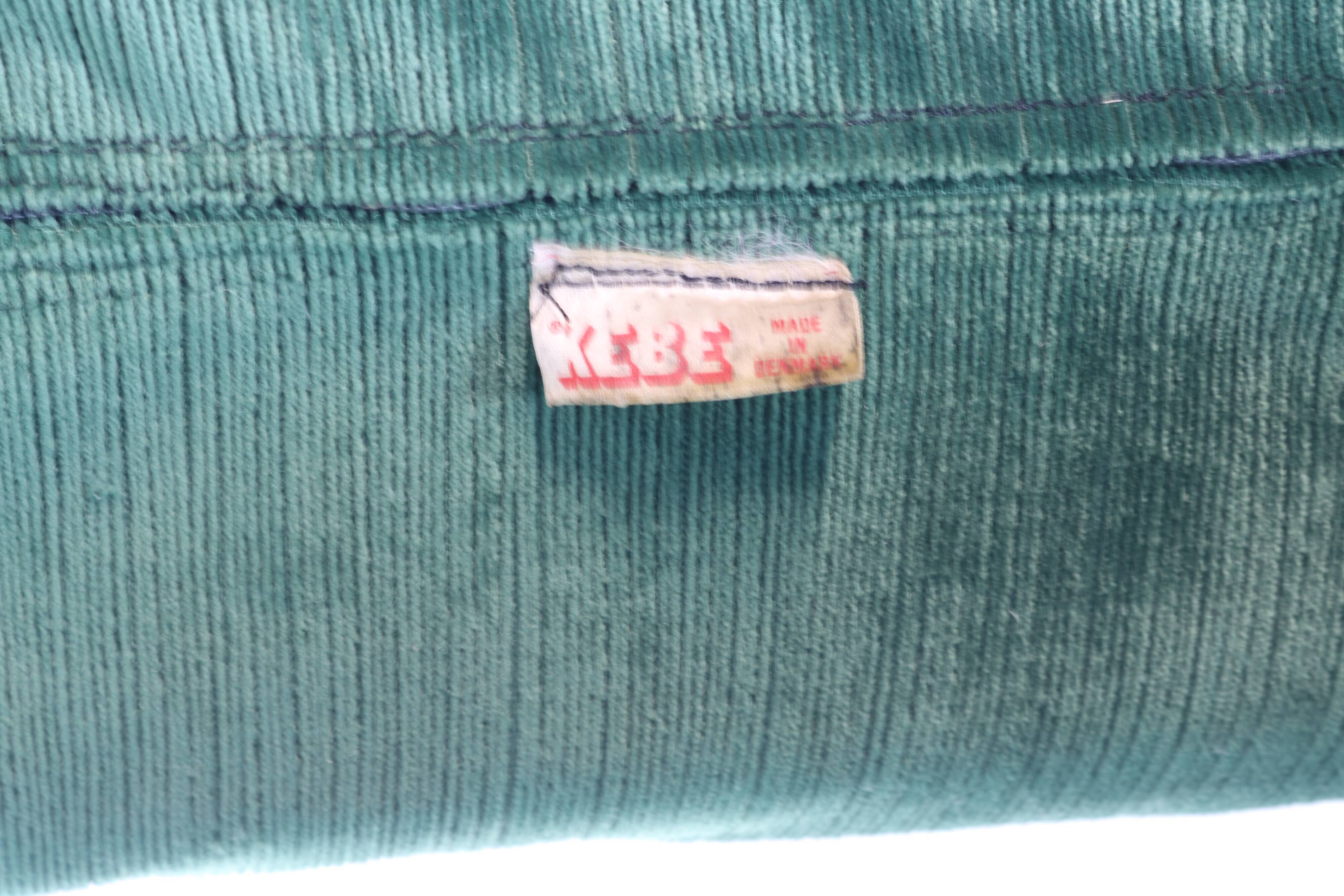 Seventies Danish design lounge chair for KeBe Denmark