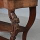 Console style Napoleon III era marble top mahogany end XIX