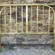 Antique brass bed in 140
