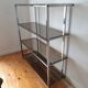 Chrome shelves and smoked glass 70s
