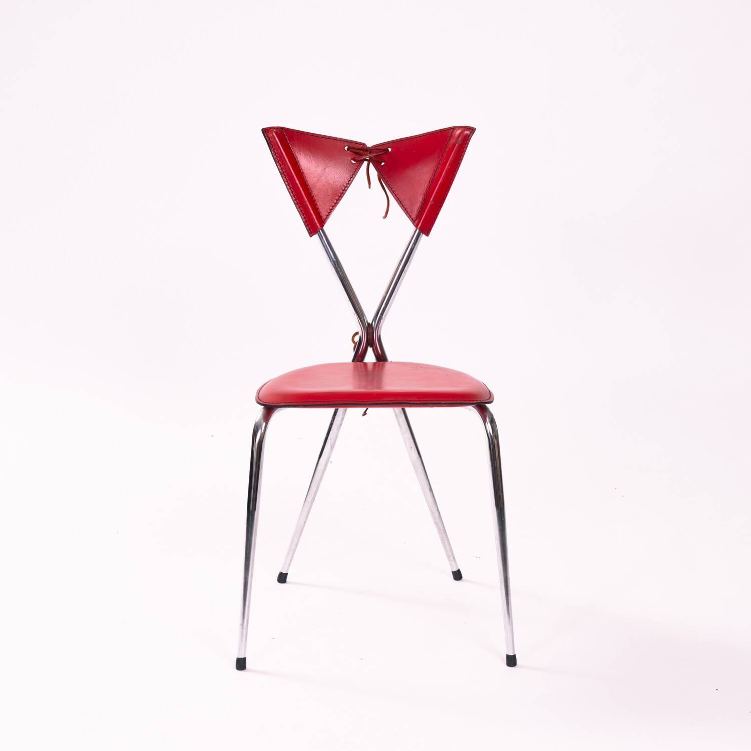 Fauteuils papillon en cuir Arrben, années 1980