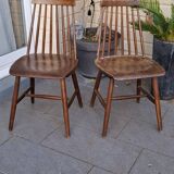 Pair of Ilmari Tapiovaara Fanett chairs