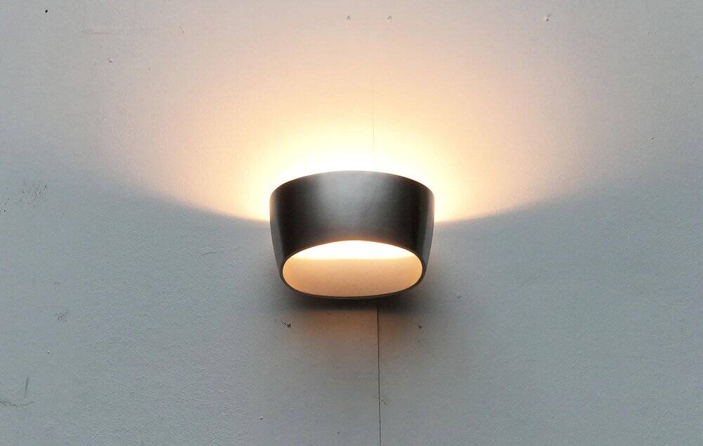 Wall lights by Alex Hochstrasser for Metalarte, 1990s, set of 2.