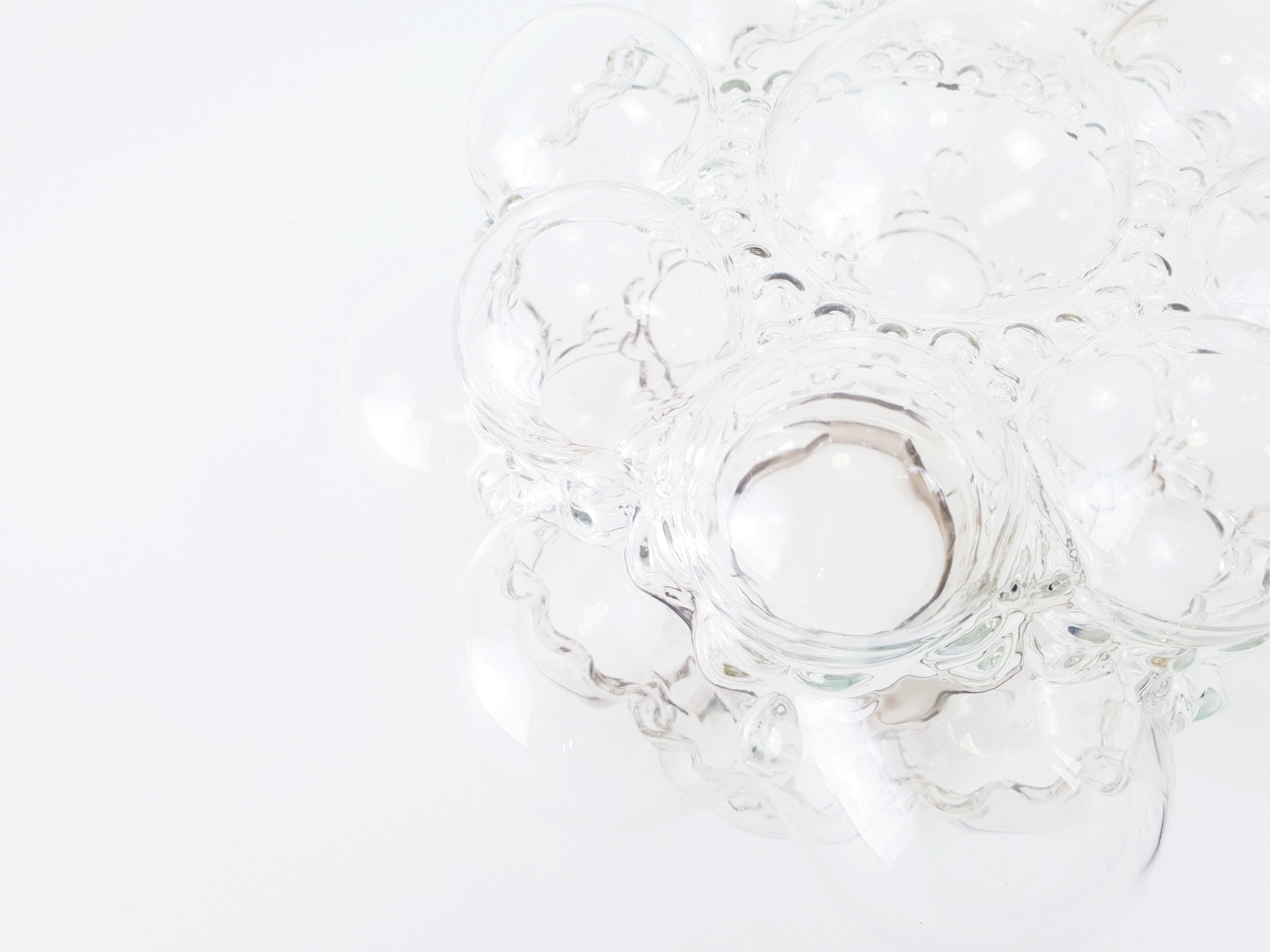 Pair of wall lamps by Helena Tynell for Glashütte Limburg