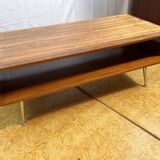 Table basse en teck vintage