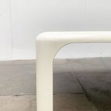 Demetrio lounge coffee table from the Italian space age of the mid-century by Vico Magistretti for Artemide.