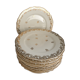 Suite of 12 flat plates Limoges