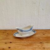 Sauce boat U&C Sarreguemines model Carina