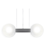 Large contemporary pendant light "Oxygen" by Delta Light