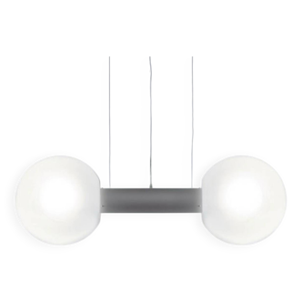 Grande suspension contemporaine « Oxygène » par Delta Light