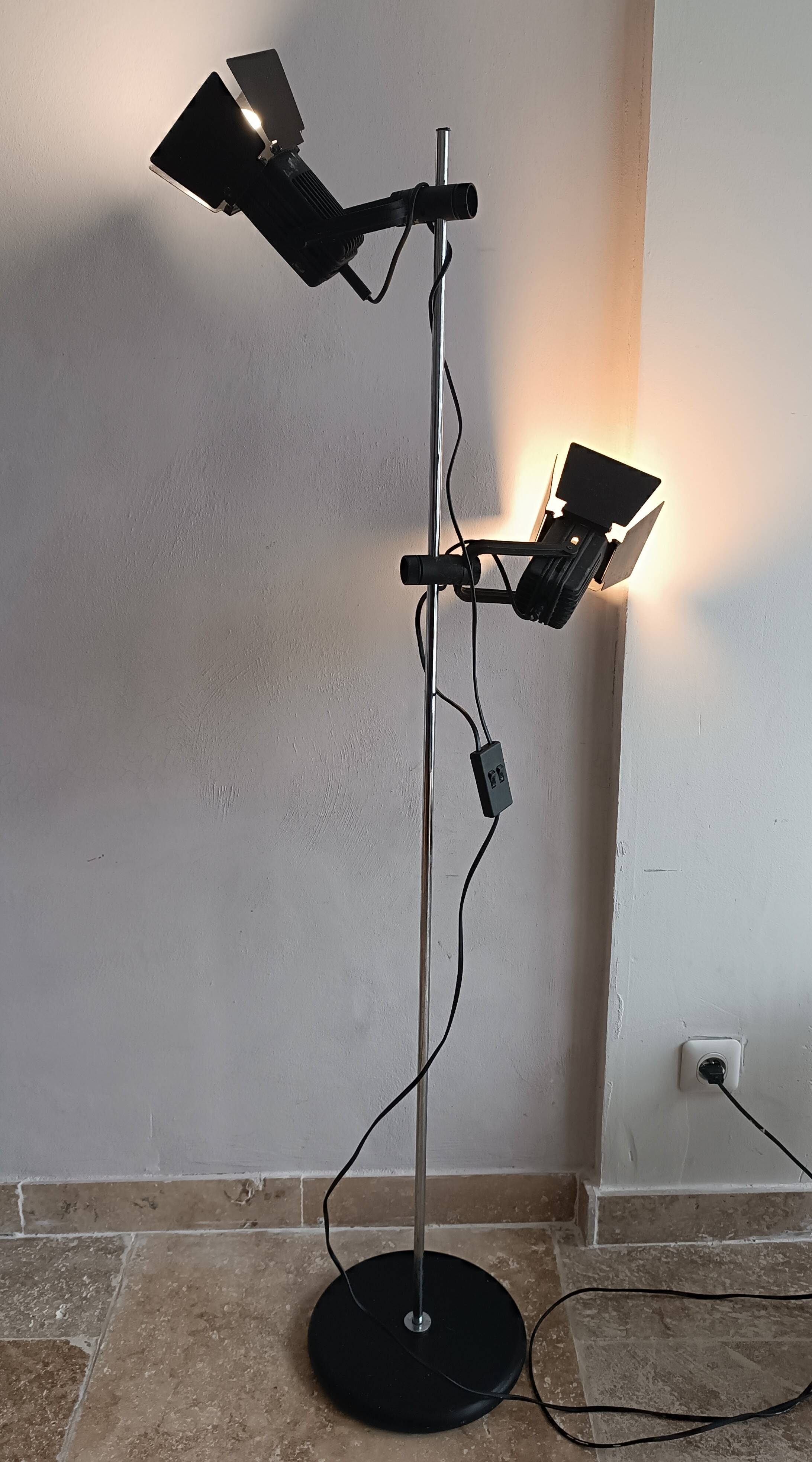 Roger Tallon floor lamp for Hustadt Leuchten 1970