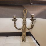 Applique en bronze style Louis XVI, France vers 1900