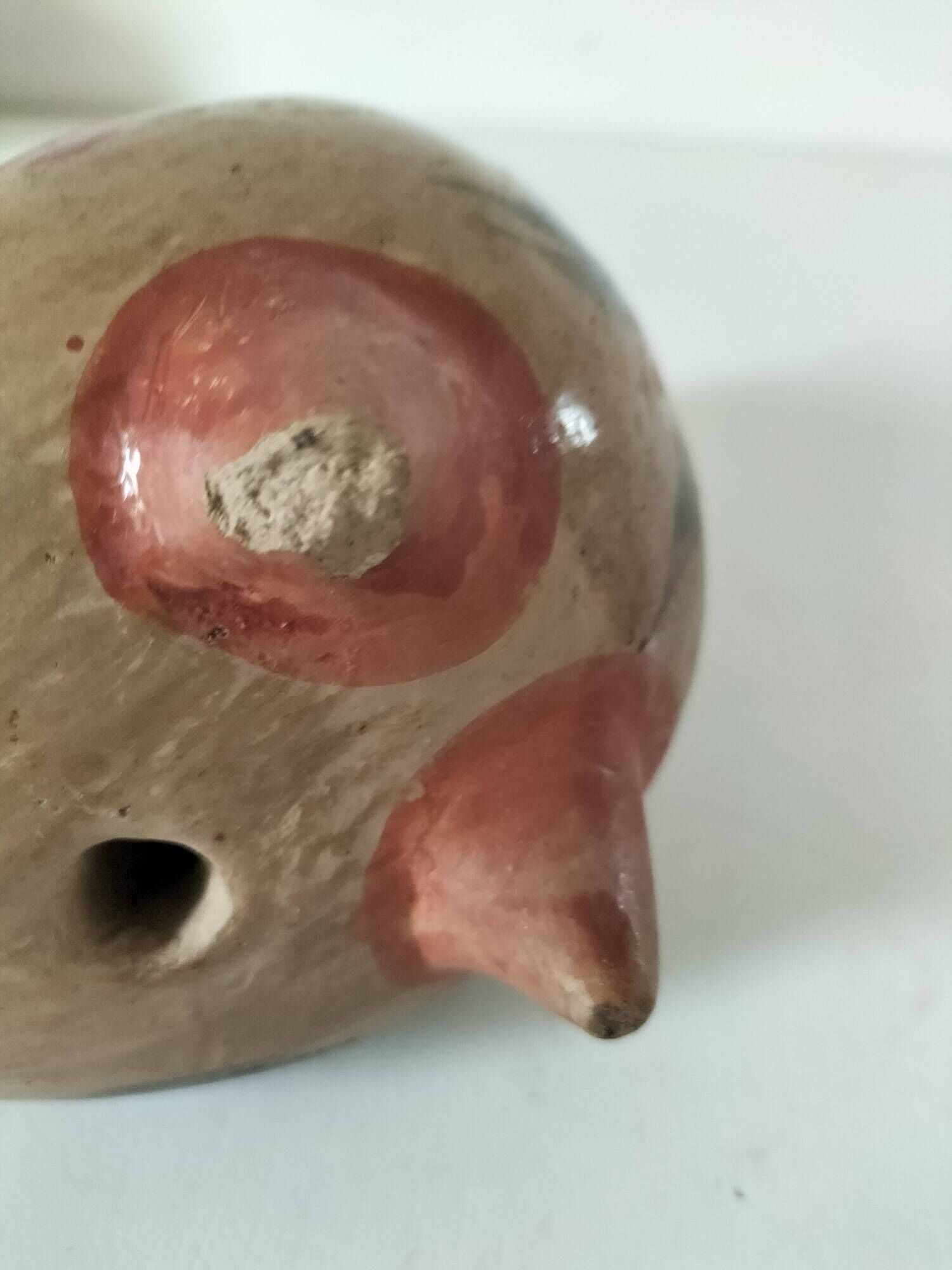Painted ceramic owl – Mexican craftsmanship from Tonalá