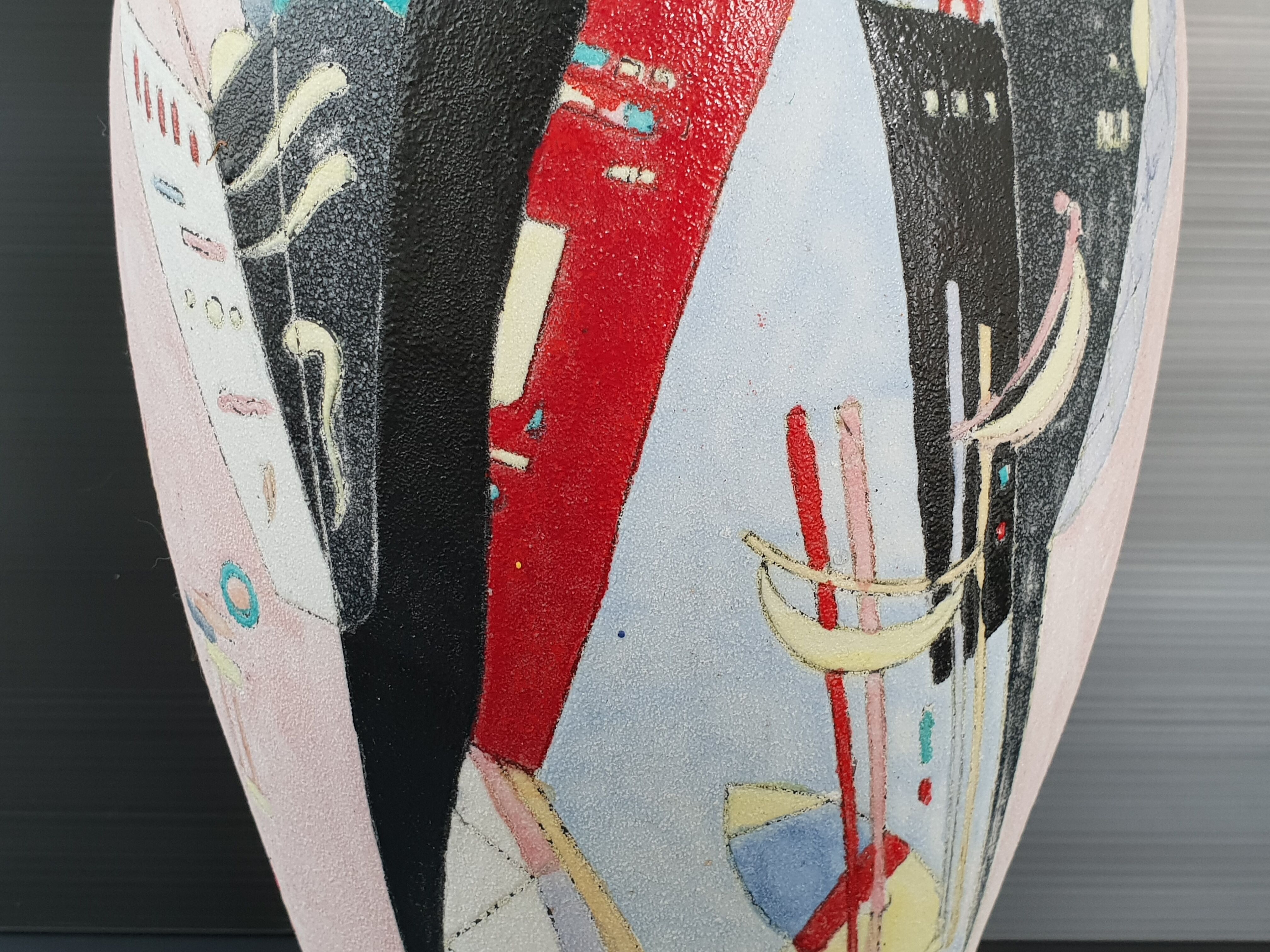 Vintage Italian vase 1980