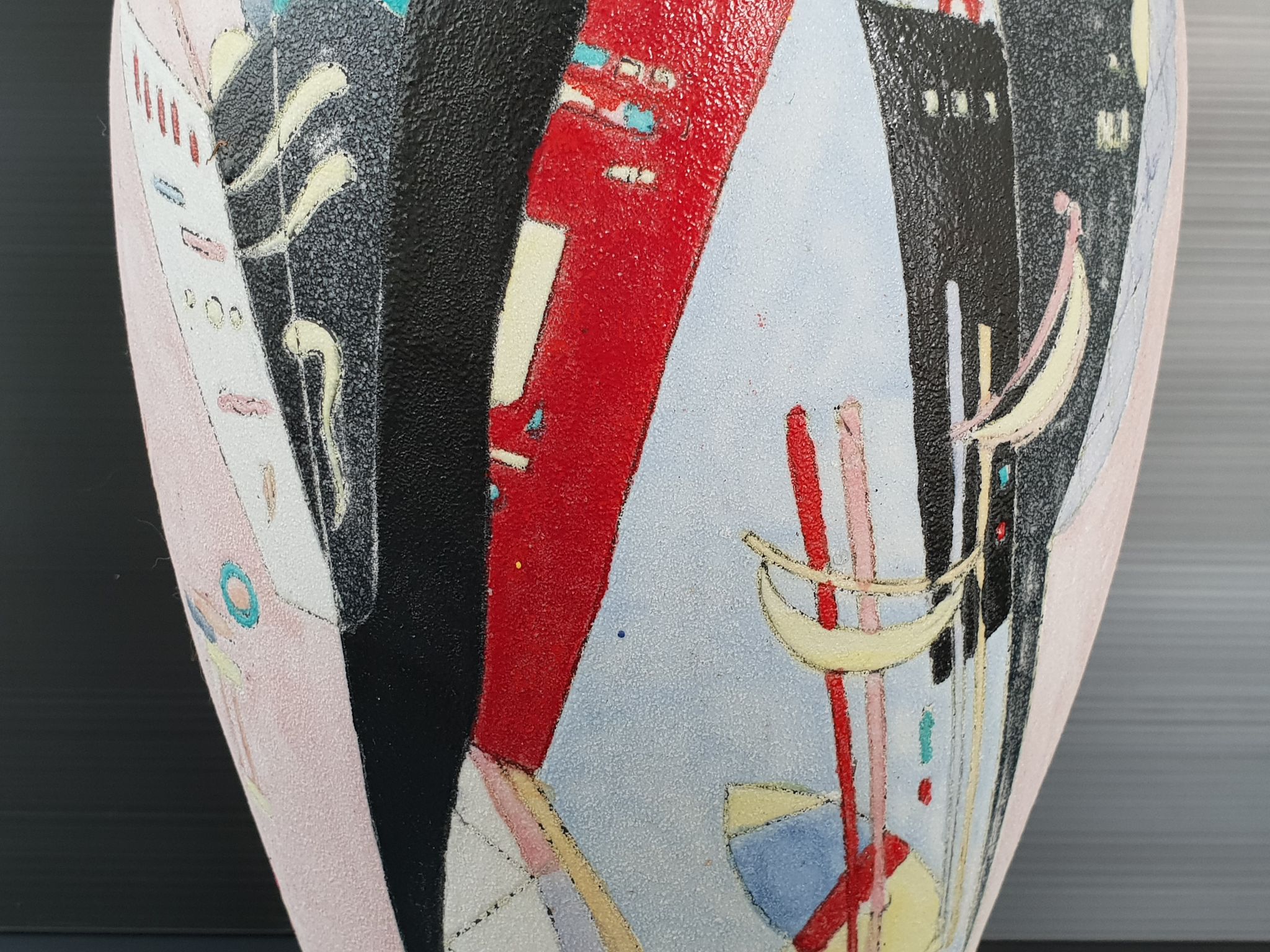 Vintage Italian vase 1980