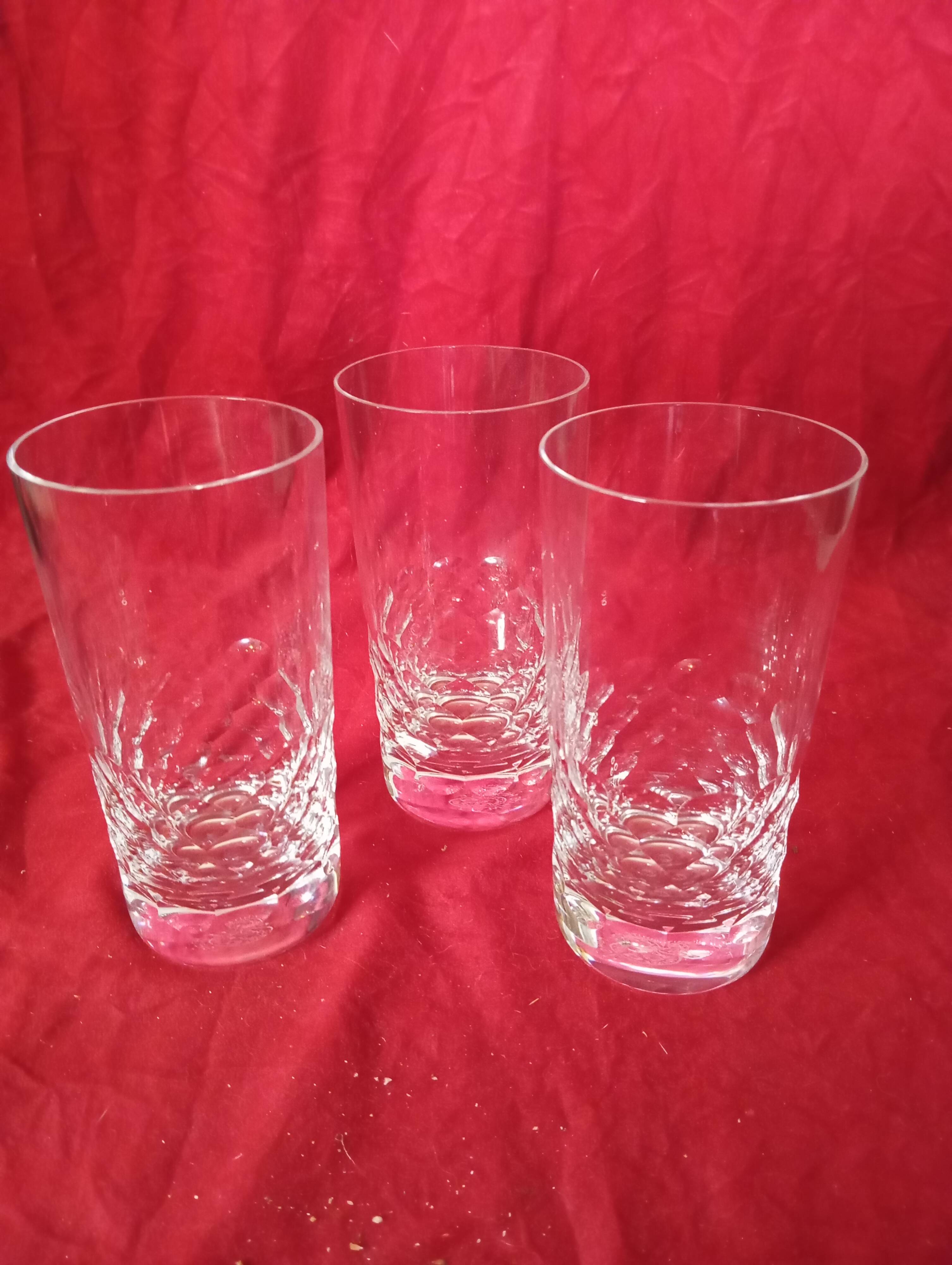 Baccarat crystal glass
