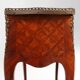 Exquisite pair of Louis XVI bedside tables, Belgium ca. 1950