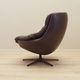 Leather swivel chair, Danish design, 1960s, designer: H.W. Klein, manufactu