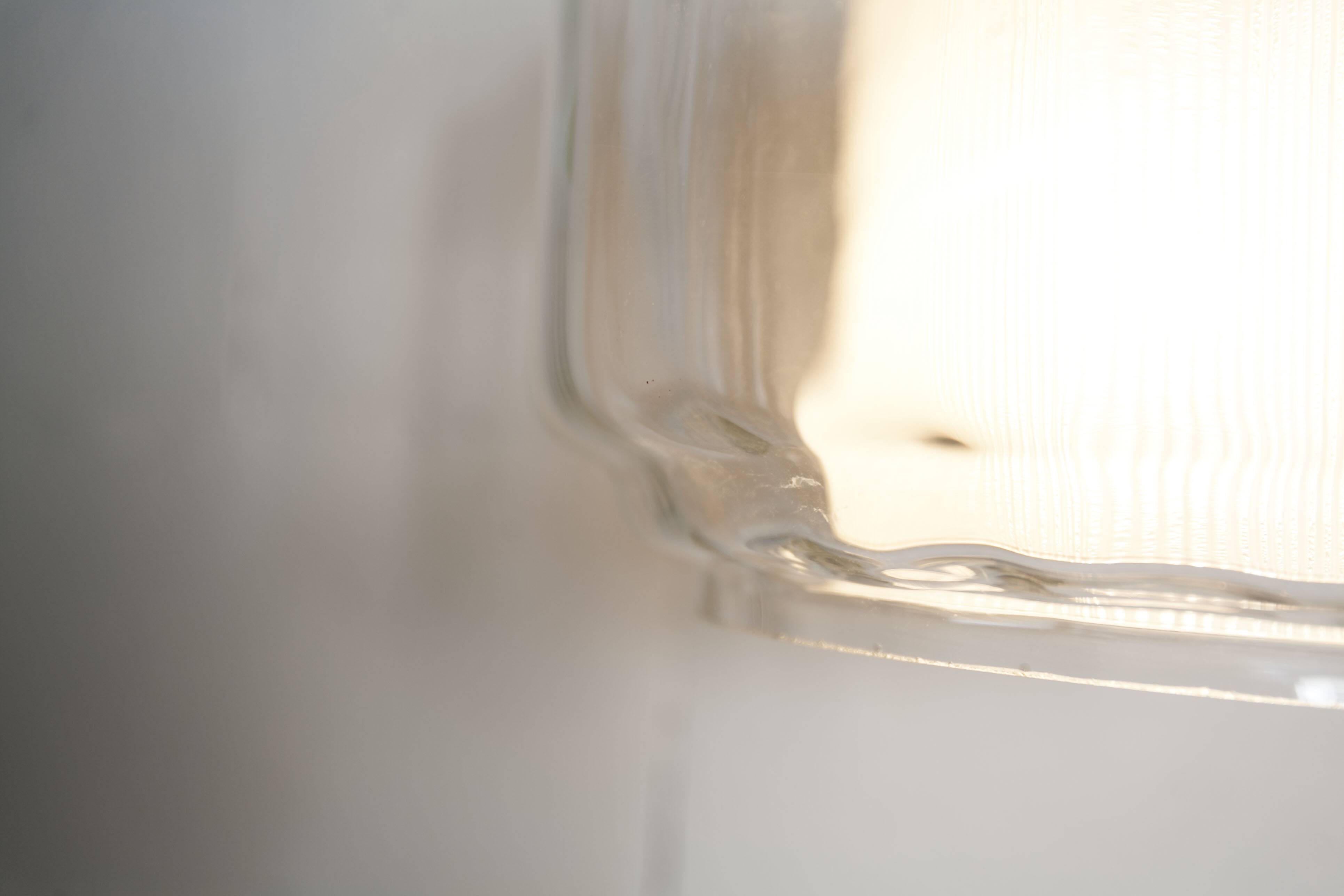 Chandelier 1930 double Opaline blown glass brass and copper