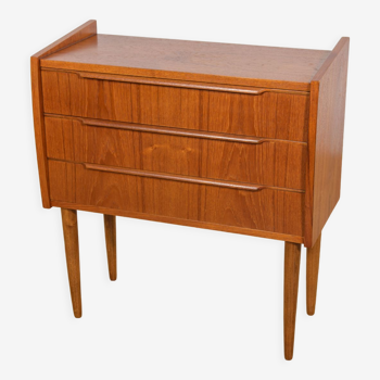 Commode danoise en teck du milieu du siècle, années 1960