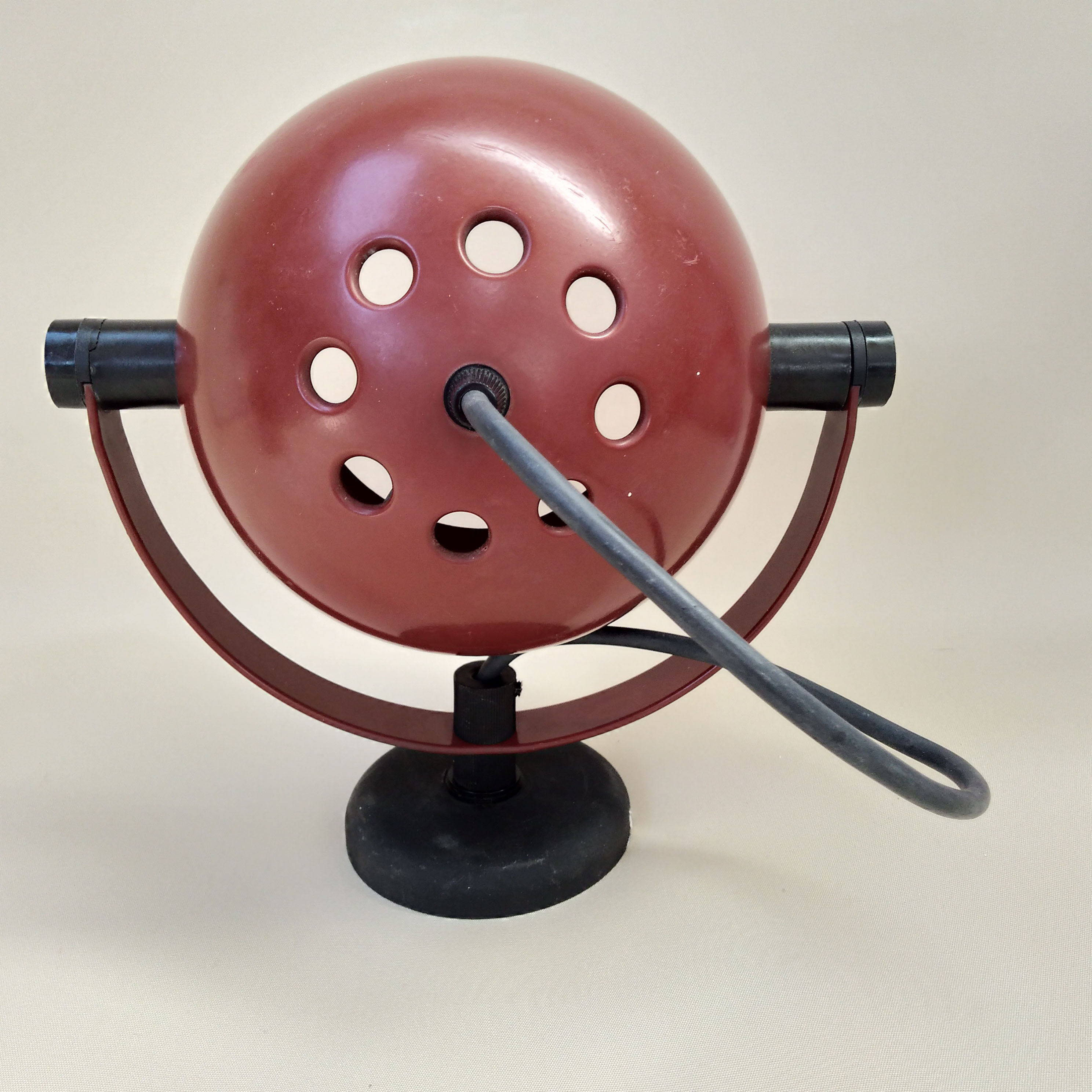 Pair of vintage 1960 eyeball wall light