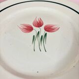 New Givors earthenware soup tureen Flora model