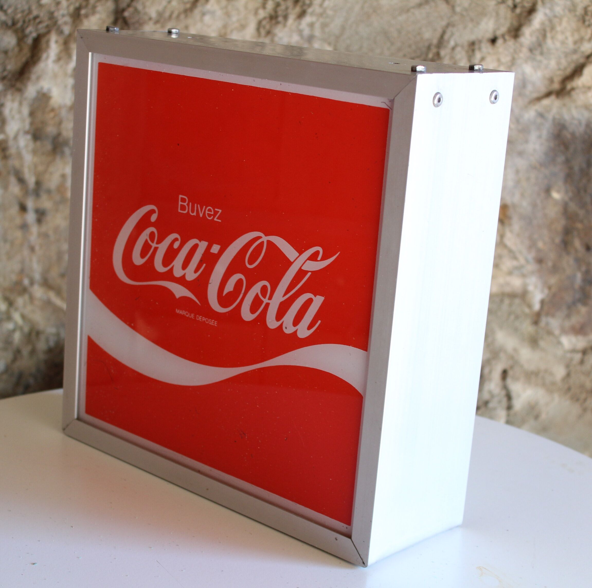 Illuminated sign Coca Cola 1970