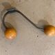 Iron and wood hook 60s