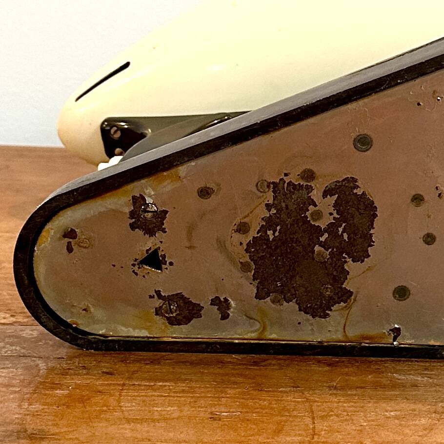 Bakelite and chromed metal lamp - 1950s - Bauhaus style - Sollux Hanau