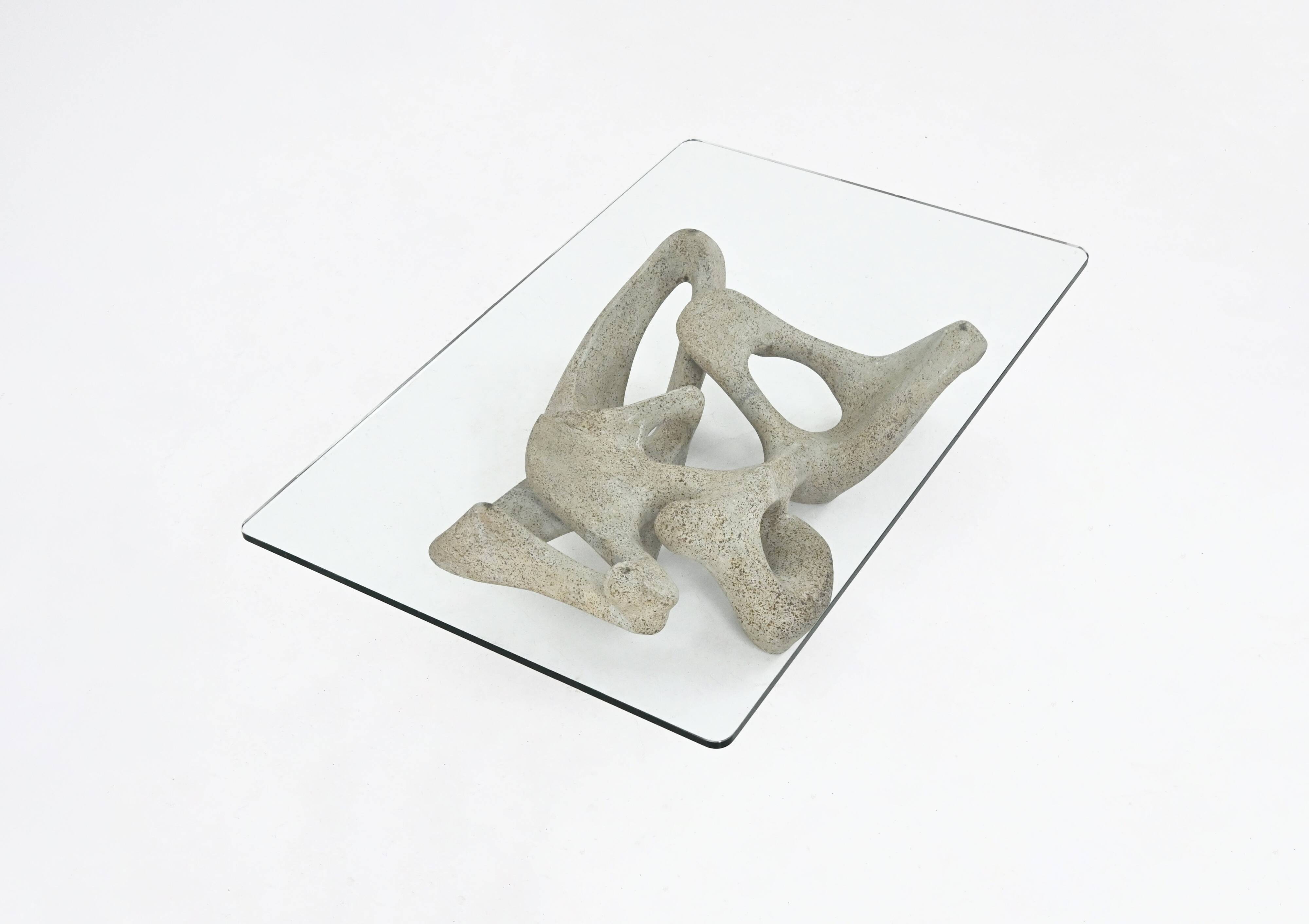 Claudio Trevi coffee table, 1970s