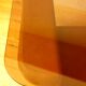 Table basse en cuir Roche Bobois années 70/80