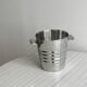 vintage stainless steel champagne bucket