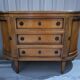 Half-moon Directoire buffet in solid wood in very good condition