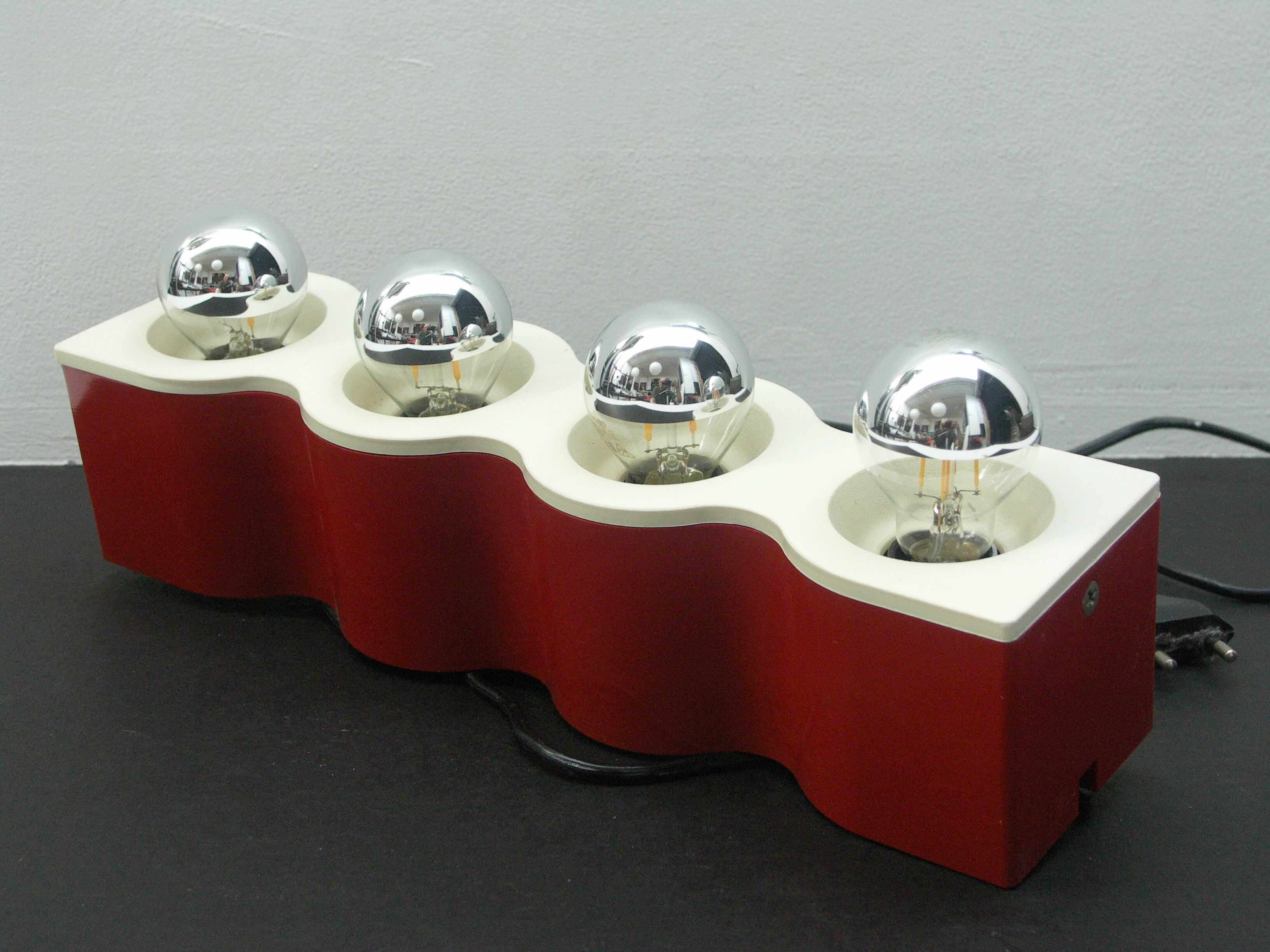 Sinus lamp by Ettore Sottsass, Stilnovo edition, Italy 1972