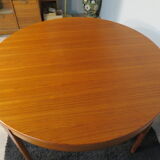 Scandinavian teak round table