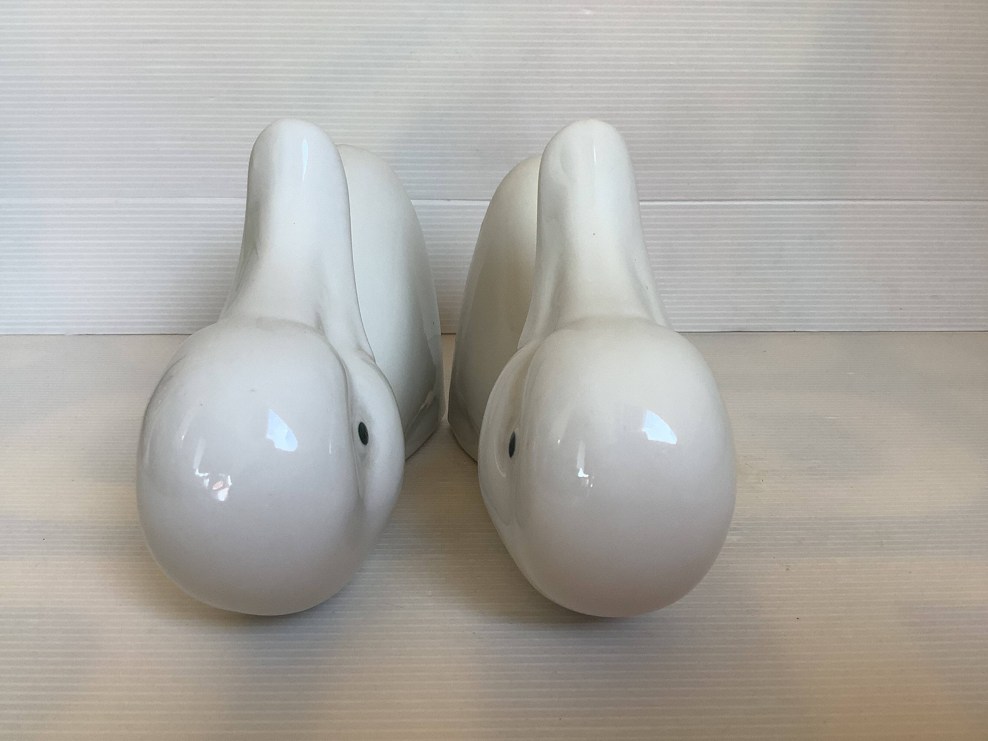 Pair of bird bookends