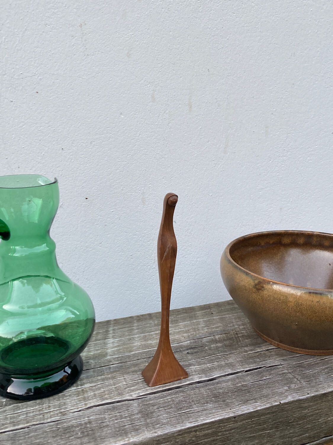 Scandinavian wooden virgin