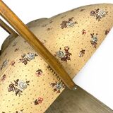 Ensemble de fauteuils Art Déco avec accoudoirs en hêtre arqués.