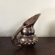 Pitcher ceramic iridescent signed Vallauris Giraud