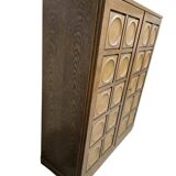 Buffet brutaliste vintage années 70 Gerard Bartels