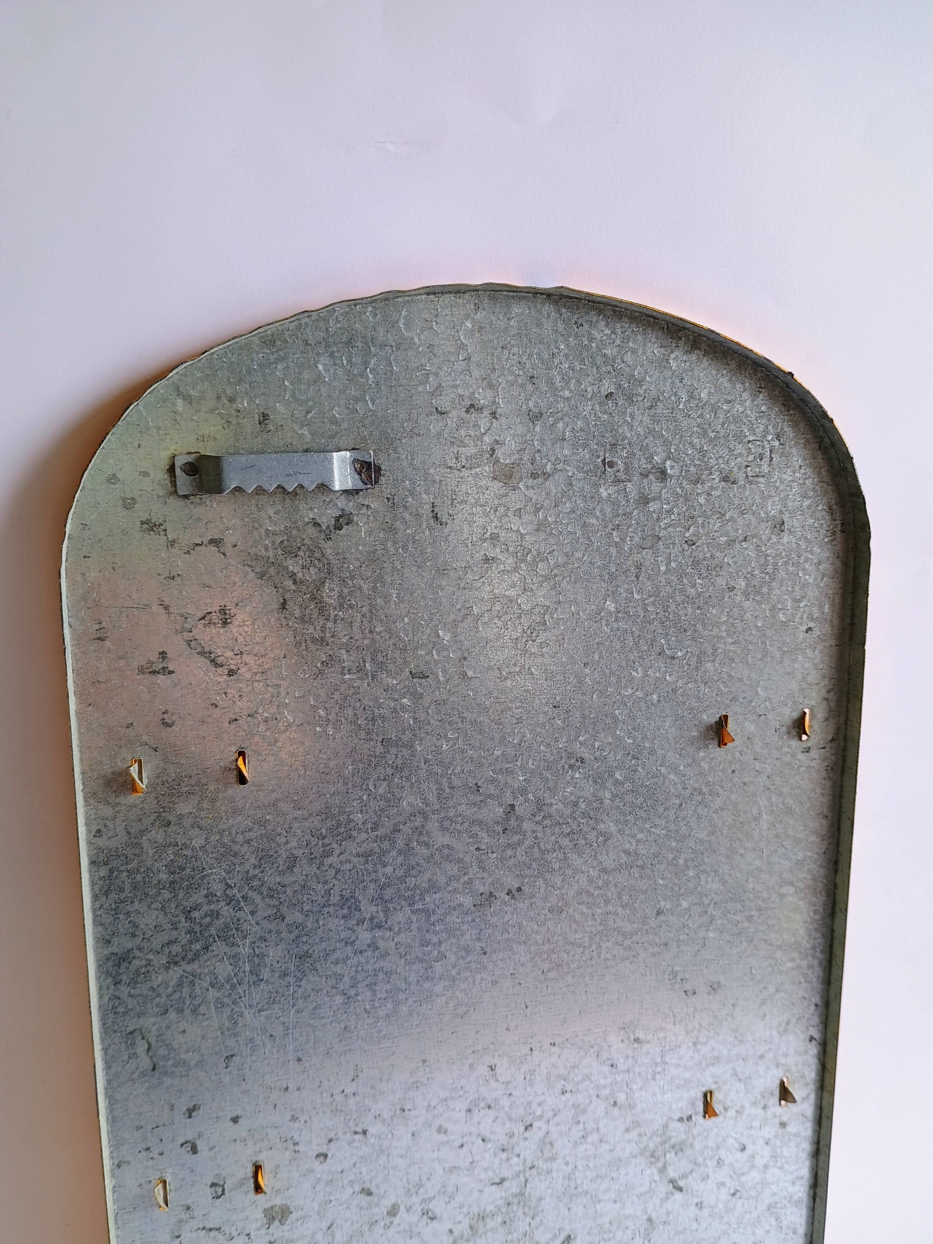 Vintage Provençal sheet metal commission list organizer